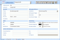 Stammsatz Lieferant
